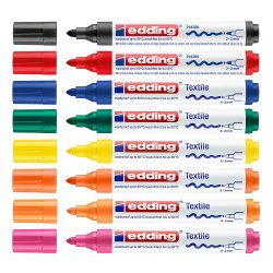 Edding 4500 за най-красивите и дръзки дизайни върху текстил!