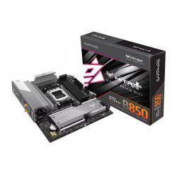 С AMD® B850 за процесори AMD Ryzen™ 9000, 8000 и 7000-series. Поддържа памет DDR5 DRAM до 256GB и има слотове PCIe® 5.0 за видеокарти и NVMe® PCIe® Μ.2 SSDs!