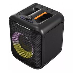 Компактна аудио система с RGB светлинни ефекти и безжичен микрофон, включен в комплекта, за перфектна атмосфера навсякъде!
