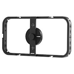 Превърни смартфона си в професионална кинокамера с RØDE Phone Cage! Тази магнитна стойка осигурява стабилна опора чрез MagSafe® за iPhone® и съвместими устройства!