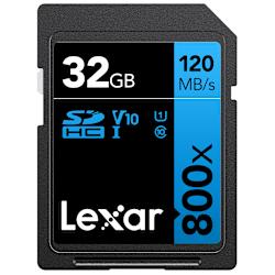 Картата памет Lexar High-Performance 800x PRO предлага бързо и надеждно съхранение за фотоапарати и видеокамери!