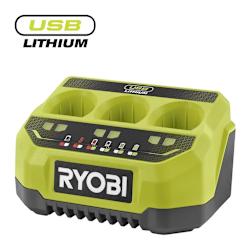 Като част от серията 4V USB Lithium, бързото зарядно устройство RC43P 4V с 3 порта е идеално за всички, които искат бързо да заредят няколко батерии 4V USB Lithium!