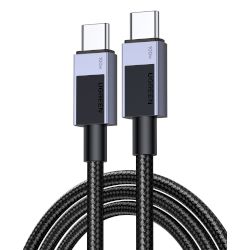 Кабел за зареждане USB-C® към USB-C® с мощност до 100W (20V/5A). Устойчив, качествен и с вграден контролер E-Marker за безопасност и надеждност! Има дължина 1 метър.