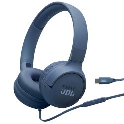 Кабелни слушалки USB-C за музика и hands-free разговори (с in-line контролер) и характерния за JBL басов звук (Pure Bass)!