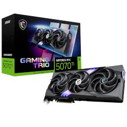 Видеокартата на MSI е предназначена за геймъри и творци. GeForce® RTX™ 5070 Ti разполага с 8960 ядра CUDA™ и 16GB памет GDDR7!
