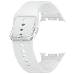 Спортна каишка в бял цвят, за да промениш стила на своя Samsung Galaxy Watch 8/8 Classic! Устойчива е на пот и приляга удобно и стабилно на китката ти!