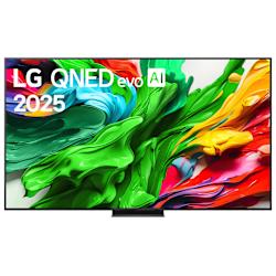LG QNED evo AI QNED86 4K Smart TV със забележителна детайлност и живи цветове, с процесор alpha 8 AI Gen2, режим FILMMAKER MODE™ и webOS 25!