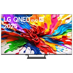 LG QNED evo AI QNED93 Mini LED 4K Smart TV с живи цветове и процесор alpha 8 AI Gen2, режим FILMMAKER MODE™ и webOS 25!