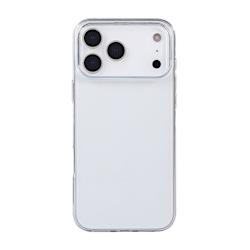 Прозрачен силиконов калъф TPU Sentio за iPhone 17 Pro! Отличава се с вътрешна облицовка micro texture, удобен дизайн и осигурява максимална защита от прах и драскотини!