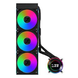 С вграден дисплей 2,1" IPS LCD (60Hz), 3 вентилатора UNI CL Wireless, 3x Control Modes, усъвършенствано управление на кабелите и странични тръби!