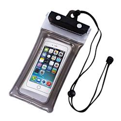 Вземи смартфона си на плажа, без притеснения, с водоустойчивия универсален калъф на Sentio, който поддържа устройства до 6,5"!