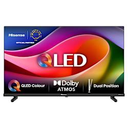 Резолюция FHD и технология QLED за ясна картина с реалистични цветове, VIDAA Smart OS, звук Dolby Atmos®, Depth Enhancer, AI Sports Mode, Game Mode, поддръжка Share to TV и регулируема стойка!