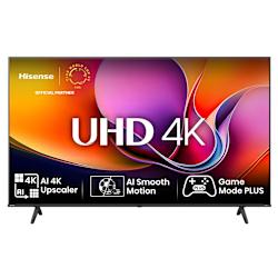 Съвършена картина 4K UHD с технологии 4K AI Upscaler, AI Smooth Motion и Dolby Vision®, операционна система VIDAA Smart OS, Game Mode PLUS и звук с Dolby Atmos® & DTS Virtual:X™!