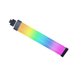 Захранващ кабел 12+4-pin (12VHPWR) с ARGB осветление за видеокарти с безжичен контрол 2,4 GHz. Не е включен безжичният контролер L-Connect Wireless!
