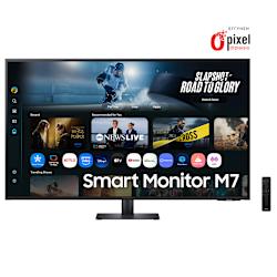 Smart Monitor M7 M70F 43" 4K UHD Vision AI на Samsung съчетава кристално чиста картина, интелигентни функции и изчистен дизайн, подходящ за всяко помещение!