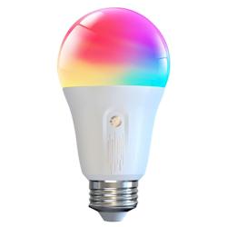 Умна крушка с технология Multi-Colored RGBWW, за да модернизираш пространството си! Поддържа милиони цветови нюанси (2700K-6500K, 1200 Lumens), 2,4 GHz WiFi и Bluetooth® за гласов контрол!