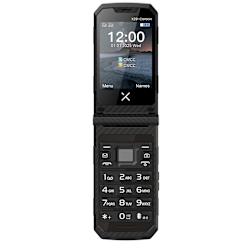Turbo-X Carbon Flip е издръжлив Dual Sim (2G) телефон с радио FM, Bluetooth и батерия с капацитет 2000mAh!