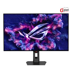 Gaming Monitor 32" 4K от ASUS с панел TrueBlack Glossy™ WOLED с Delta E<2 (99% DCI-P3), честота на опресняване 240Hz, специална система за охлаждане, поддръжка G-SYNC®, HDMI 2.1 & DisplayHDR™ 400 True Black!