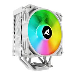 Охладител "single tower" с 4 топлинни тръби с директен контакт и вентилатор 120mm RGB PWM, проектиран за процесори с TDP до 220W!