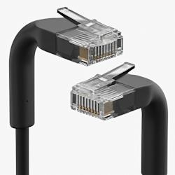 Мрежов кабел (UTP C6) с гъвкав защитен капак за свързващия край! Предлага отлична гъвкавост и разполага с външен диаметър 3mm и дължина 2 метра!