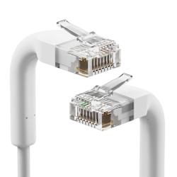 Мрежов кабел (UTP C6) с гъвкав защитен капак за свързващия край! Предлага отлична гъвкавост и разполага с външен диаметър 3mm и дължина 2 метра!