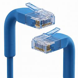 Мрежов кабел (UTP C6) с гъвкав защитен капак за свързващия край! Предлага отлична гъвкавост и разполага с външен диаметър 3mm и дължина 2 метра!