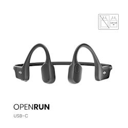 Shokz OpenRun са слушалки, които съчетават безжична свобода с технология за костна проводимост, за да се наслаждаваш на комфорт без ограничения!