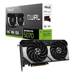 Видеокартата на Asus е предназначена за геймъри и творци. GeForce® RTX™ 5070 интегрира 6144 ядра CUDA™ и разполага с 12GB памет GDDR7!