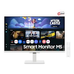 Smart монитор 27" за комфортно гледане и работа! Разполага със Smart Apps, Adaptive Sound, Samsung Knox и дистанционно управление!
