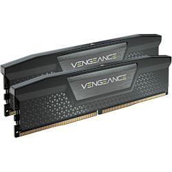Памети VENGEANCE® 32GB (2x16GB) DDR5 DRAM 6000MT/s CL38, оптимизирани за дънни платки Intel®, с поддръжка на Intel® XMP 3.0, алуминиеви радиатори и съвместимост със софтуера iCUE!