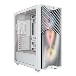 Кутия тип midi-tower, съвместима с дънни платки Mini-ITX, Micro-ATX, ATX, с 3 вентилатора RS120 ARGB и възможност за монтаж на охлаждане 360mm!
