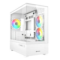 Компютърна кутия micro-ATX с 3 вентилатора 120mm RGB LED PWM и възможност за инсталиране на 8 общо! Като алтернатива може да побере 2 радиатора за водно охлаждане (1x 240 и 1x 280/360 mm)!