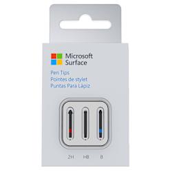 Комплект от три оригинални накрайника с различно усещане (2H, HB, B) за Microsoft Surface Pen, които ти позволяват да персонализираш стила си на писане!