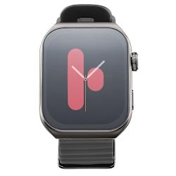 Smart часовник Cellularline със спортен дизайн и метални покрития, 1.96" AMOLED дисплей, водоустойчивост, възможност за телефонни разговори чрез Bluetooth® и до 5 дни живот на батерията!