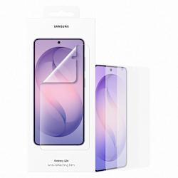 Антирефлексното защитно фолио намалява отблясъците и нежеланите отражения, за да остане екранът на твоя Galaxy S26 видим дори при силна слънчева светлина!