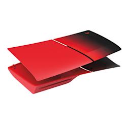 Увеличи темпото с Techno Red Cover за PS5® Slim! С динамичен HYPERPOP дизайн и полупрозрачно тъмно покритие с наситени детайли за отличителен стил, без да губиш концентрация!
