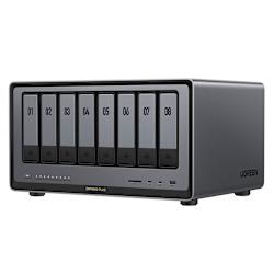 NAS с осем слота (8x SATA), процесор Intel® Core™ i5 12-то поколение, 8GB DDR5 RAM, слотове за NVMe SSDs, мрежови портове 10GbE (2x), операционна система UGOS Pro, Thunderbolt™ 4 и HDMI!