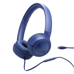 Със звук Hi-Res и JBL Pure Bass, меки наушници, подплатена лента за глава, плосък USB-C кабел, контролер с 3 бутона и вграден микрофон!