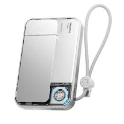 Icemag 3 е Qi2 25W външна батерия активно охлаждане и RGB! Предлага 35W бързо зареждане, капацитет 10000mAh, прозрачен дизайн и стойка, като зарежда безопасно 3 устройства едновременно!