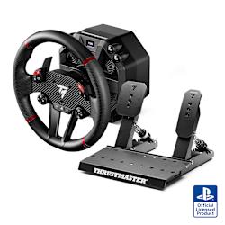 Воланът Thrustmaster T598 предефинира изживяването при симулационни състезания със своя иновативен двигател Direct Axial Drive, технологията HARMONY и педалите със сензори H.E.A.R.T.!