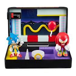 Уникална колекционерска диорама на Sonic the Hedgehog 3 в оригинална касета за Sega Genesis. Ретро носталгия за всички фенове на класическите видеоигри!