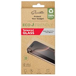 Стъкло Sentio 3D за защита на Xiaomi Redmi Note 15 Pro+ / Poco M8 Pro! С anti-shatter технология и напълно прозрачно, за да използваш смартфона си комфортно!