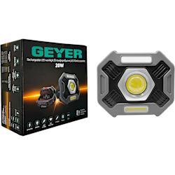 Акумулаторна LED работна лампа 20W, предназначена за мощно и надеждно осветление в работни и външни зони, идеална за професионалисти и любители!