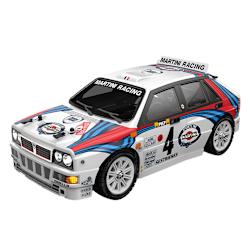 Рали кола Lancia Delta 4WD RTR в мащаб 1/14 с дистанционно управление и безчетков мотор 2845 3700KV!