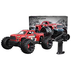 UD1610PRO Monster Truck 1:16 на UDI RC разполага с безчетков мотор с мощност 3800kV и задвижване 4WD! С маслени амортисьори, издръжливо окачване и скорост до 65km/h, доминира на всеки терен с абсолютен контрол!