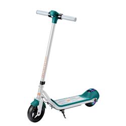 Електрическата тротинетка KiddoRider е оборудвана с мотор 110W, батерия 24 V 2.5 Ah, големи колела 6.5" и електрическа спирачка за по-голяма безопасност!