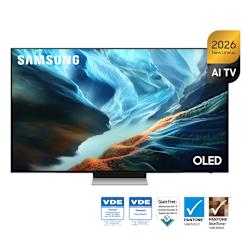 4K Smart TVs от серията S90H разполагат с OLED HDR+ с Glare Free, мощен процесор NQ4 AI Gen3, Samsung Vision AI Companion, уникални gaming характеристики и AI Football Mode Pro!