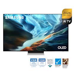 4K Smart TVs от серията S90H разполагат с OLED HDR+ с Glare Free, мощен процесор NQ4 AI Gen3, Samsung Vision AI Companion, уникални gaming характеристики и AI Football Mode Pro!