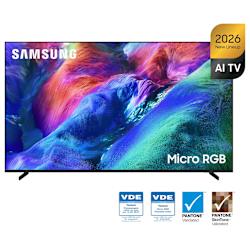 Samsung Micro RGB TV кара всеки кадър да оживява със зашеметяващи цветове и кристално ясни детайли, създавайки усещане за реално присъствие, както никога досега!