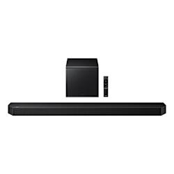 Истински 5.1.4-канален звук с поддръжка на Wireless Dolby Atmos®, технологии Q-Symphony и SpaceFit Sound Pro, Game Pro Mode, AI Adaptive Sound и 3D възпроизвеждане чрез Eclipsa Audio!